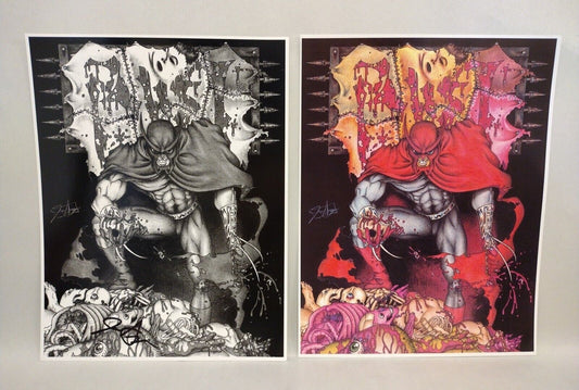 Jesse Swanger Faust 8.5 X 11" Comic Art Gloss Print Set Signed