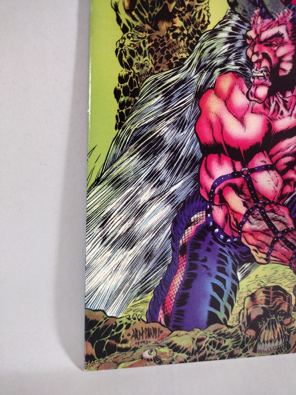 Slash #5 (1991) Arpad Northstar Horror Comic Adam McDaniel Cover Art Last issue