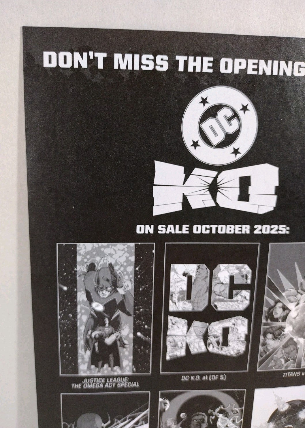 SDCC 2025 Exclusive DC KO Ashcan Special  Scott Snyder (Signed)