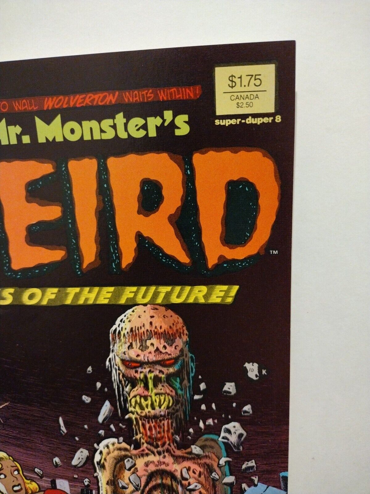 Mr Monster's Super Duper Special #8 (1987) Dark Horse Comic Basil Wolverton Art