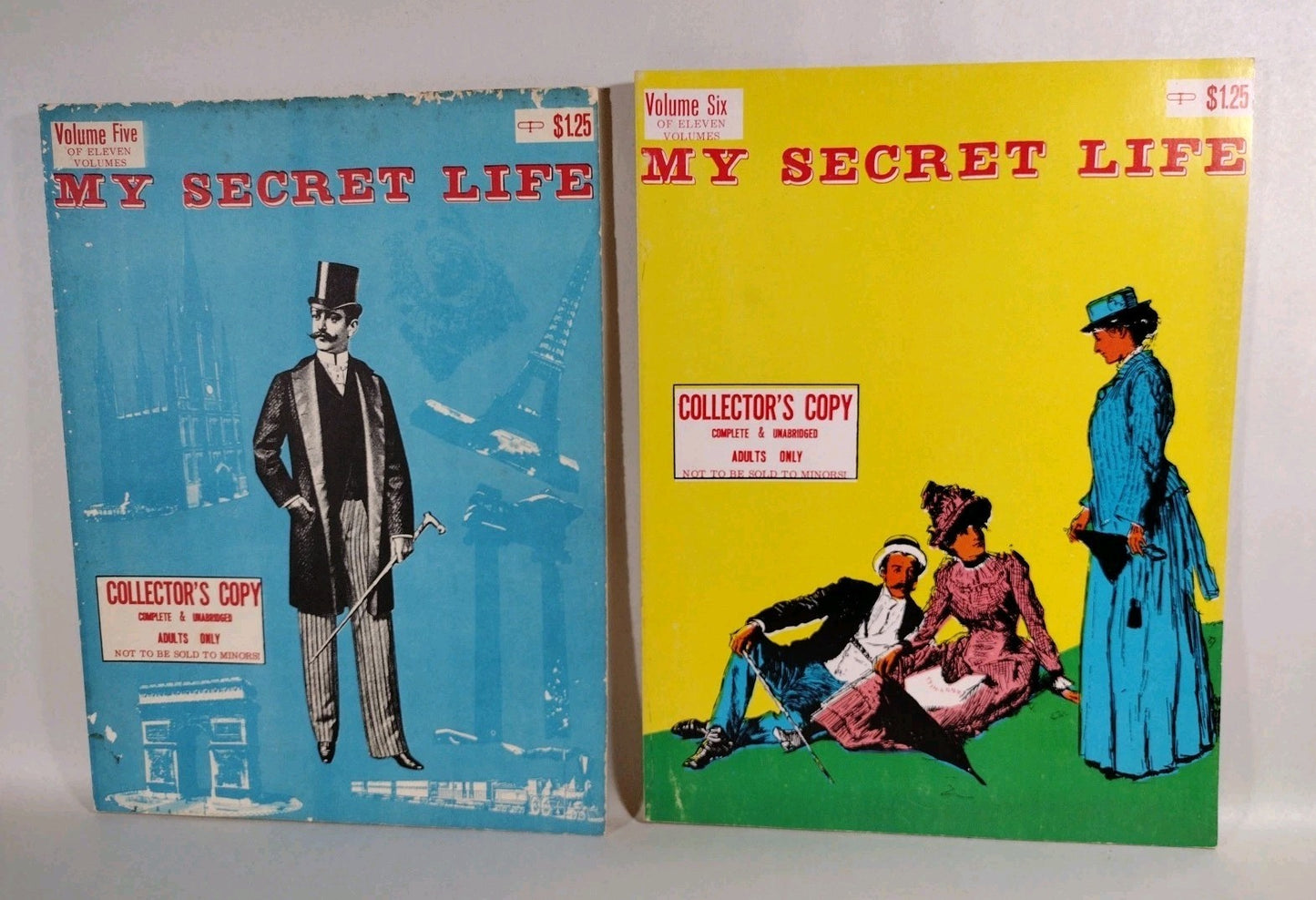 My Secret Life (1967) Magazine Lot Set #1-10 Reader Copies Collectors Pub