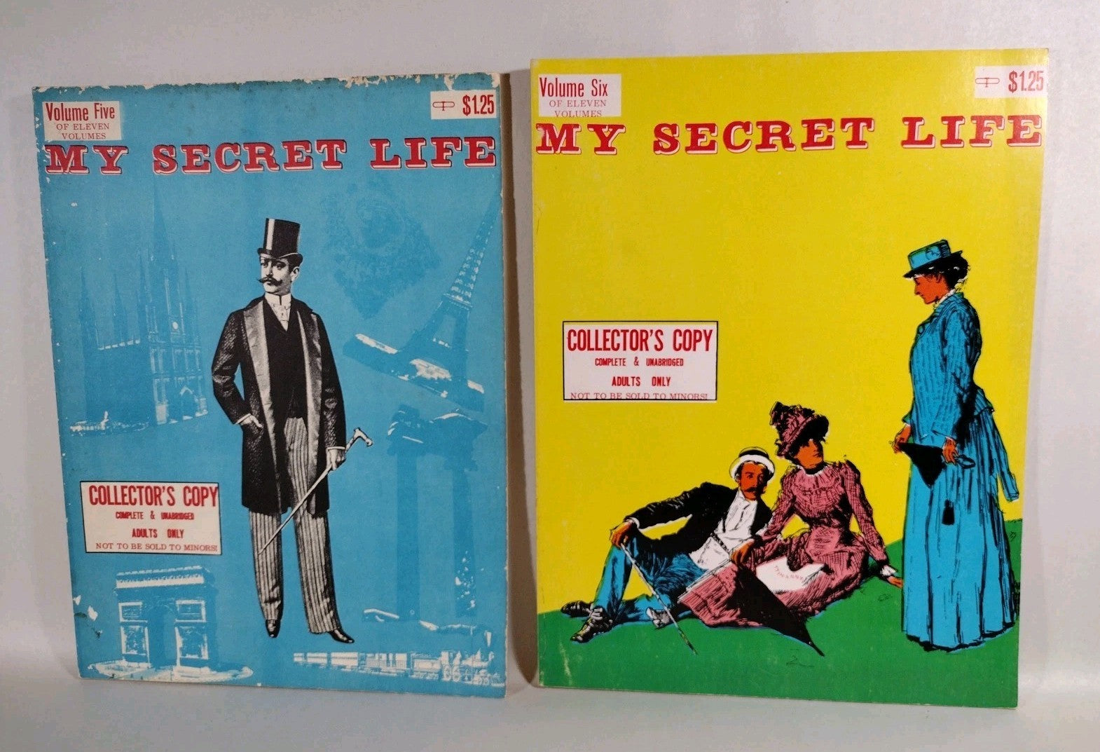 My Secret Life (1967) Magazine Lot Set #1-10 Reader Copies Collectors Pub