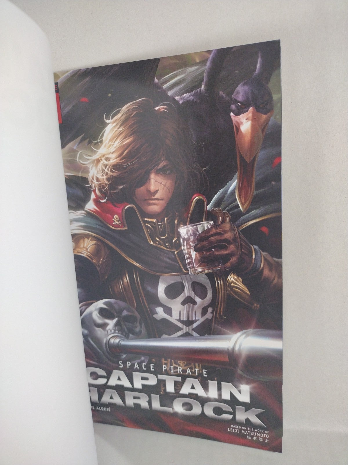 Captain Harlock Space Pirate 1 (2021) Ablaze Blank Sketch Variant Cover Comic NM