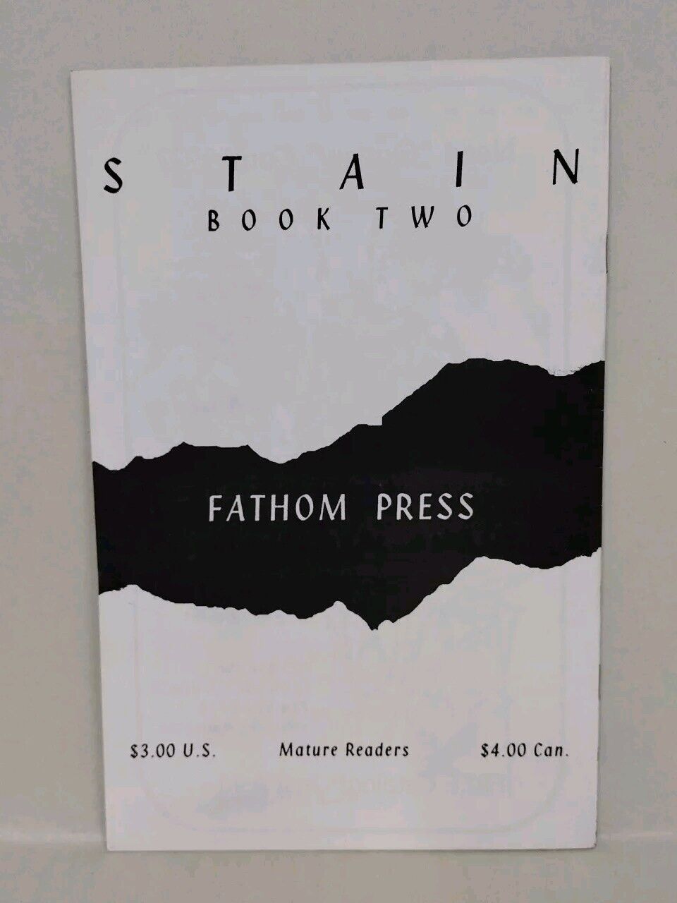 Stain (1998) Fathom Press Signed Limited Edition Comic Lot Set #1 2 0 Tim Tyler 