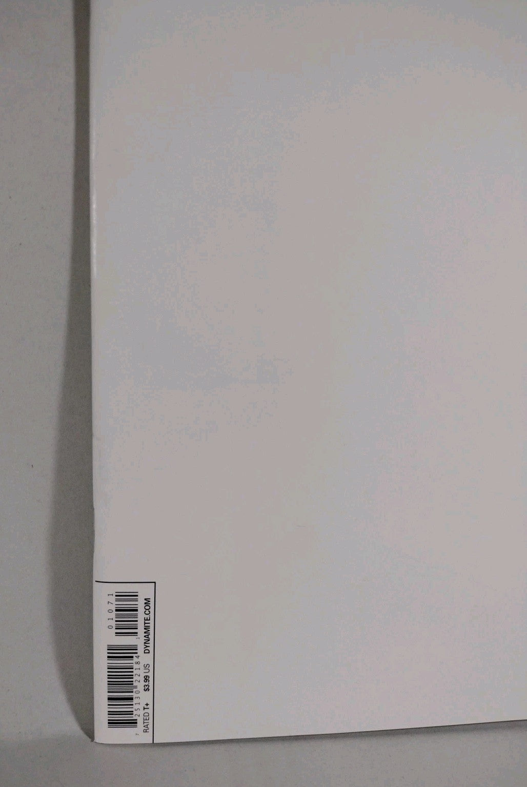 Evil Ernie #1 (2014) Dynamite Blank Sketch Cover Variant Comic New NM
