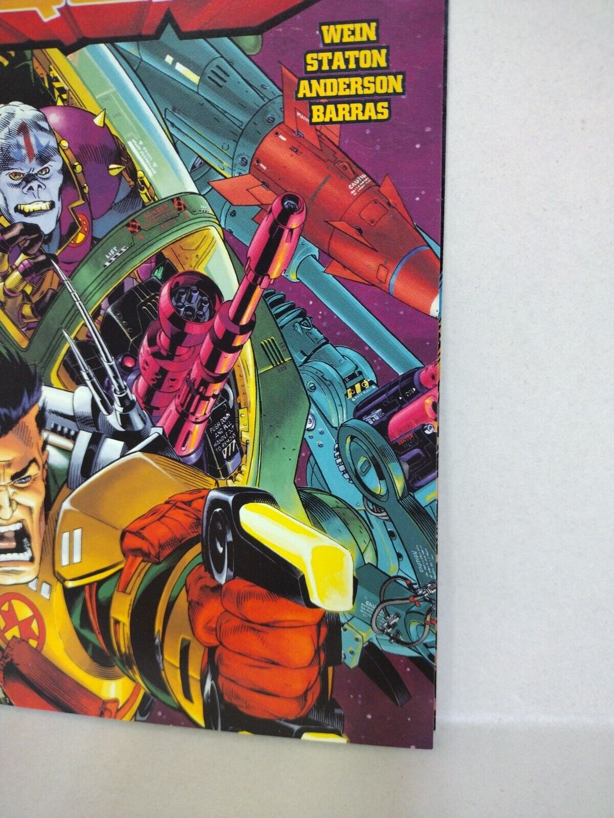 Exo-Squad #0 (1994) Topps Comic Len Wein Joe Staton VF-NM