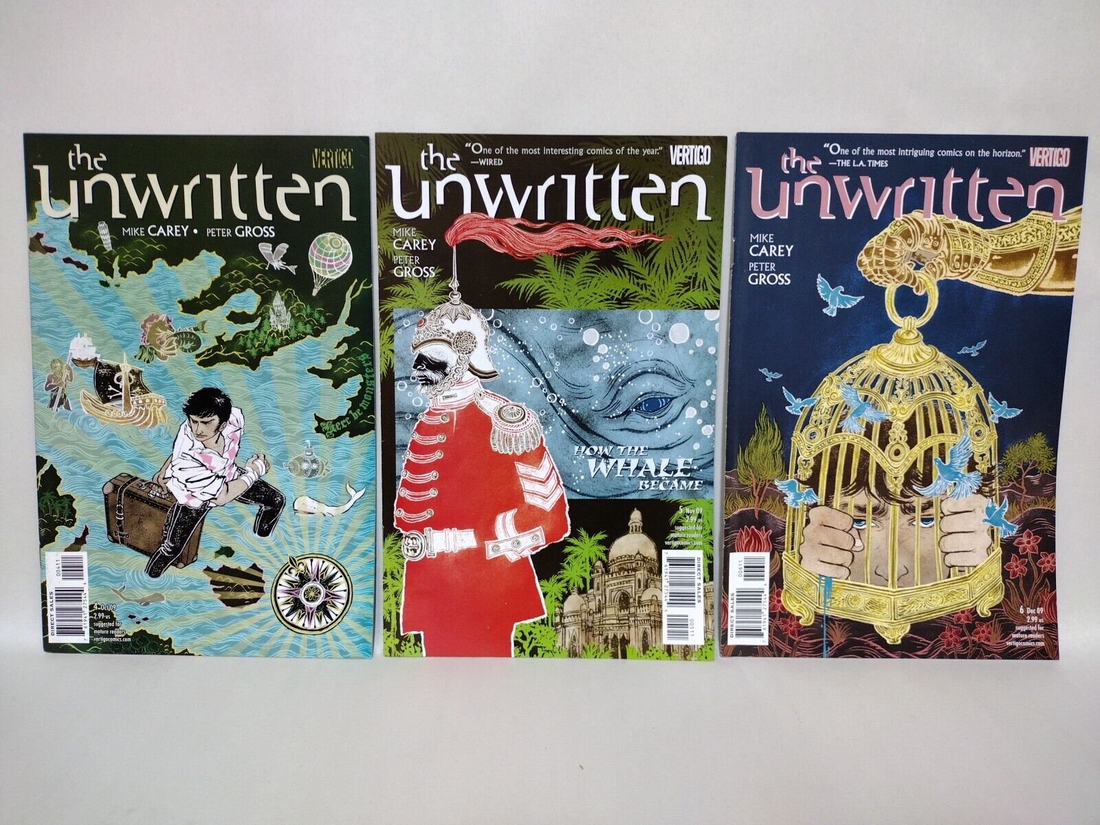 The Unwritten (2009) Vertigo Comic Lot Set #1-41 + 33.5 34.5 35.5 Mike Carey 