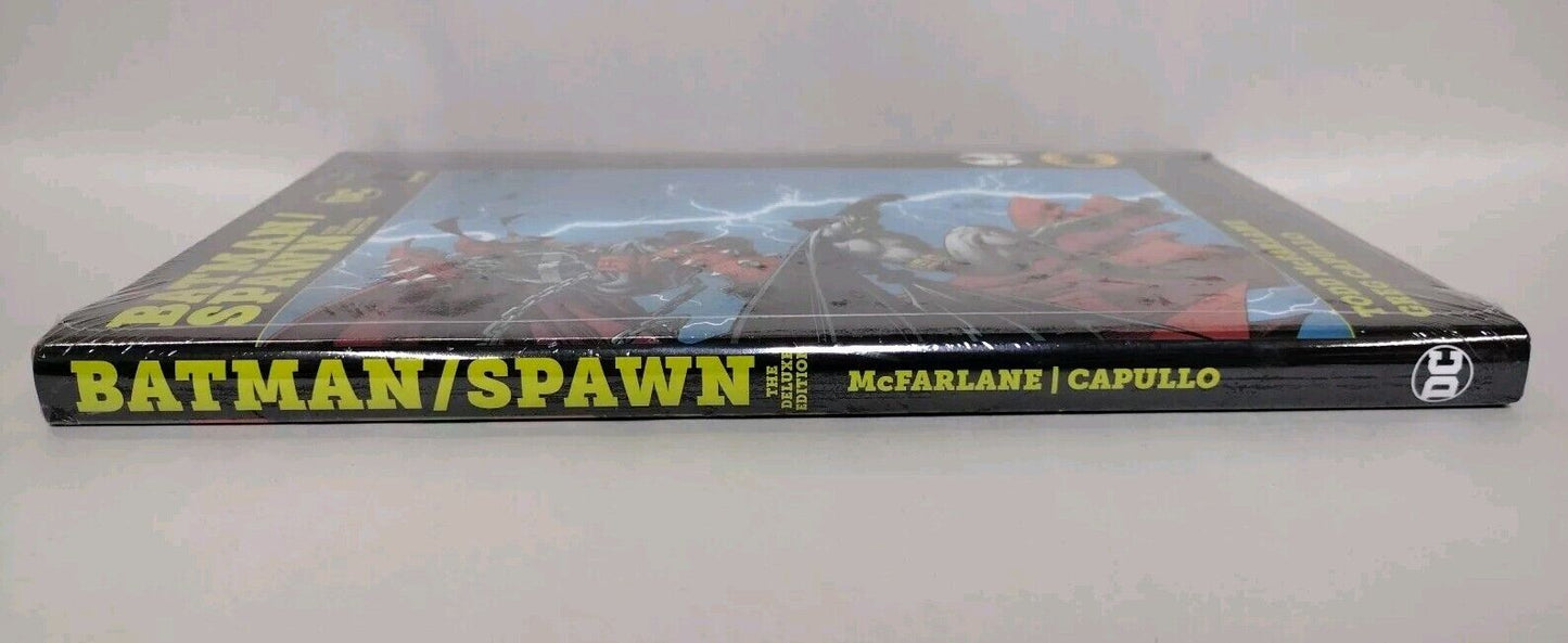 Batman Spawn Deluxe Ed (2023) DC Image Comics HC New Sealed McFarlane Capullo 