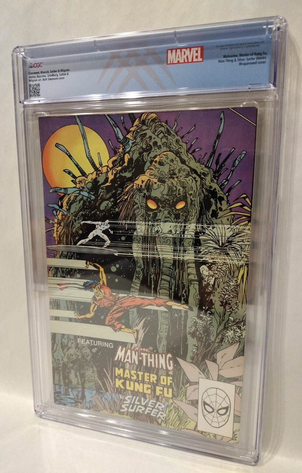 Marvel Comics Presents #1 (1988) Simonson Wolverine Cover CGC 9.0 Custom Label 