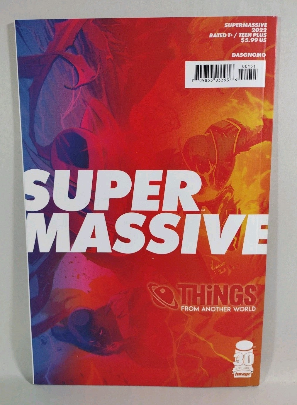 Supermassive 1 Image Comic 2022 TFAW Virgin Variant Set Rogue Sun Radiant Red NM