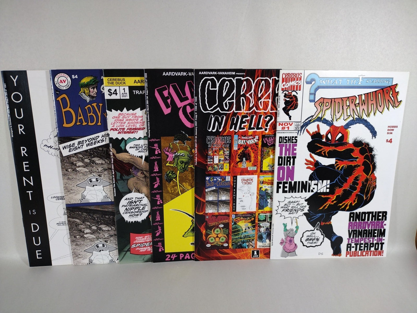 Cerebus (2021) Aardvark-Vanhiem Comic Lot Of 6 Dave Sim