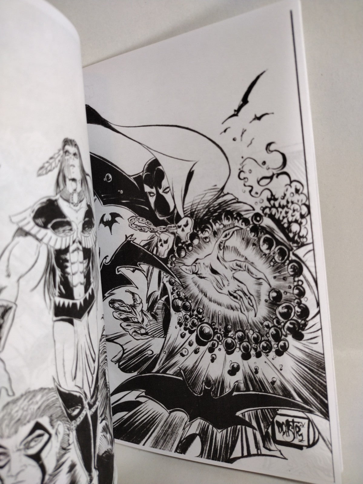 Dave Castr 2026 Sketchbook Ashcan Signed