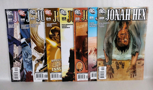 Jonah Hex (2007) DC Comic Lot Set #20 21 22 23 23 25 26 27 Palmiotti VF-NM