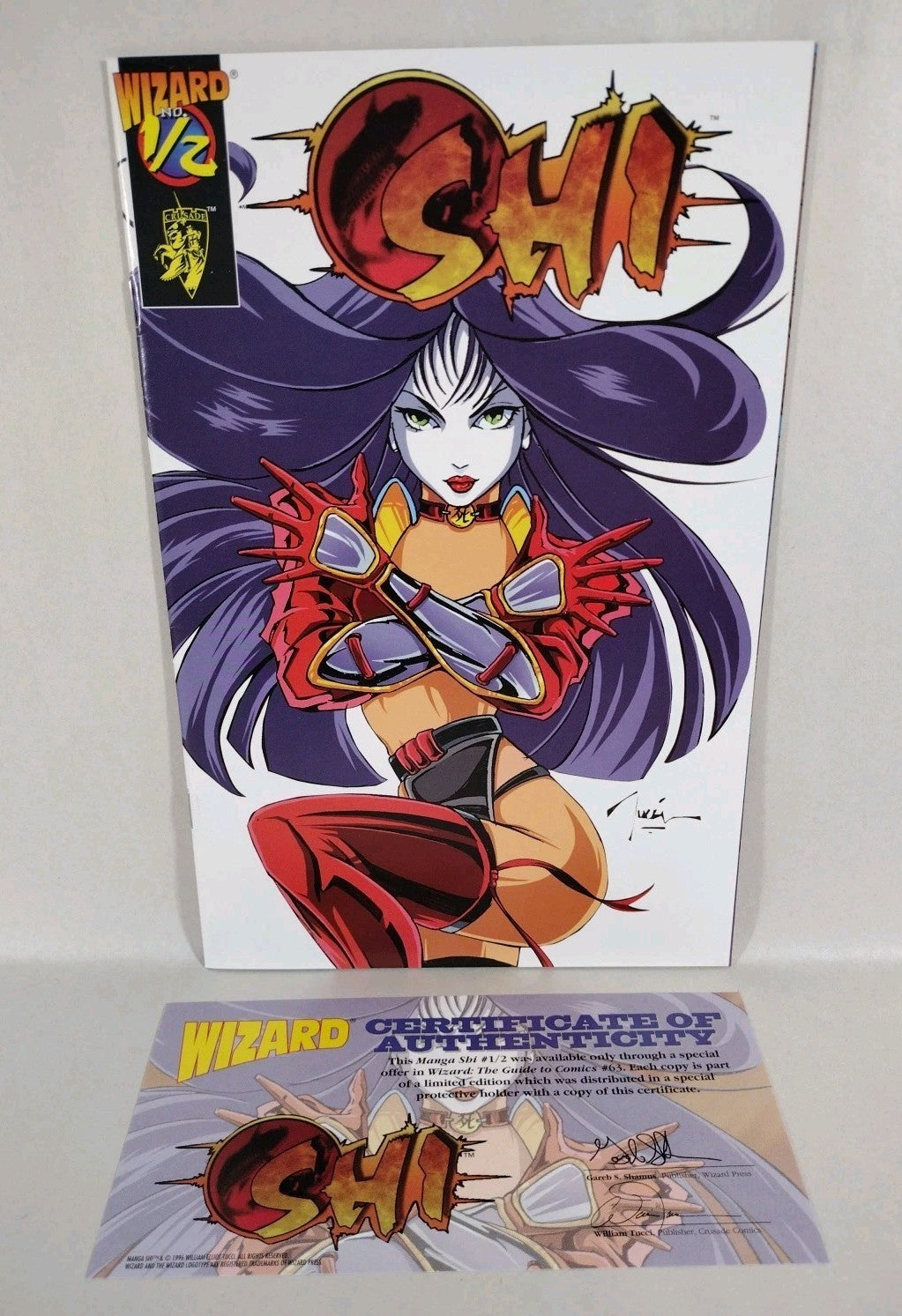 Manga Shi 2000 (1997) Complete Crusade Comic Lot #1/2 1-3 Vampirella