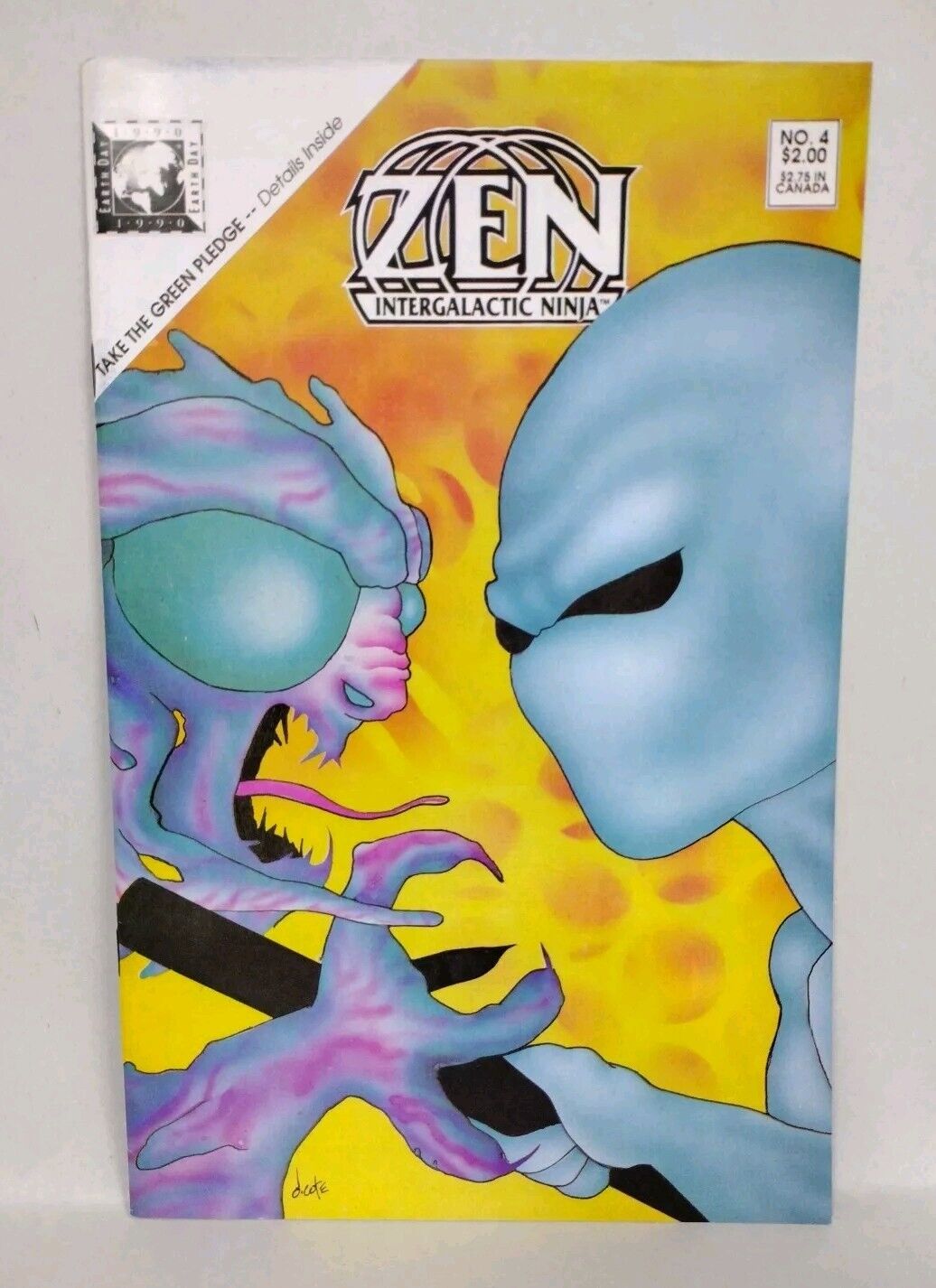 Zen The Intergalactic Ninja (1989) Comic Lot Set #1 2 Collector's Edition 3 4 6