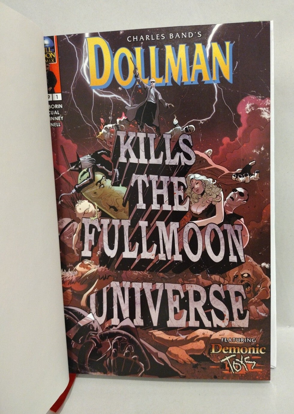 Full Moon Comix Library Edition Custom Bound Comic Hardcover ARG 166 Deadly Ten
