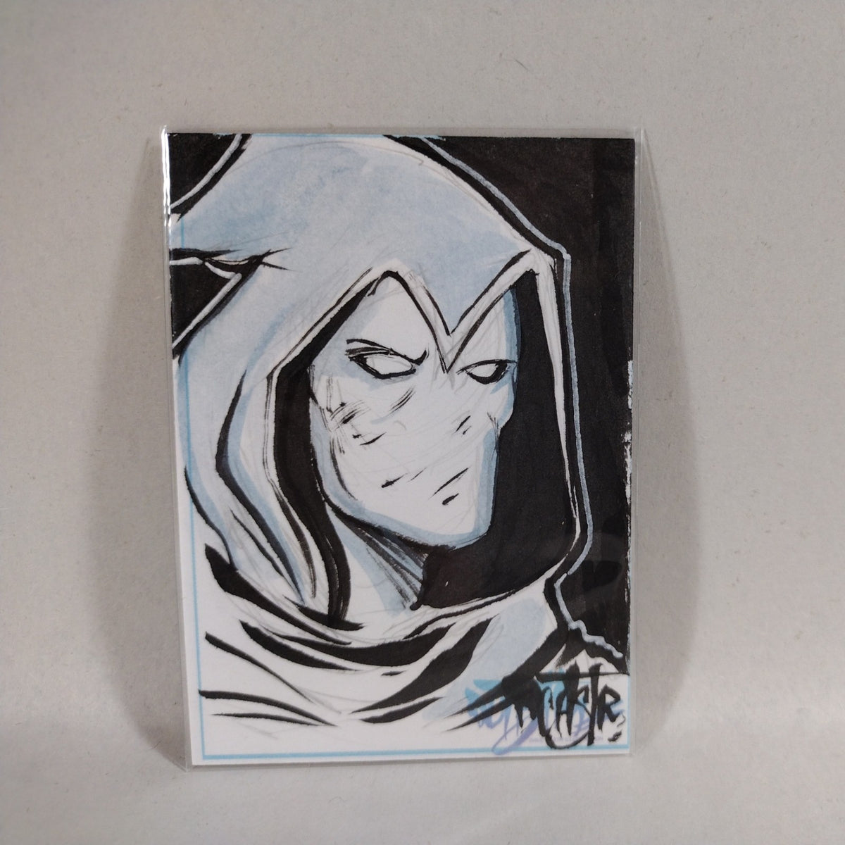 Dave Castr Crusin (2025) OAC Sketch Card W Original Marvel Punisher Art