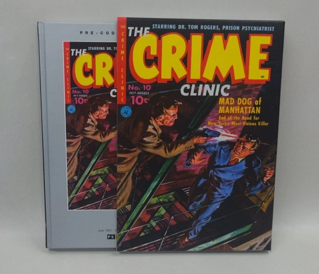 CRIME CLINIC Vol 1 (2019) PS Artbooks Slipcase Edition HC Golden Age Crime Rep
