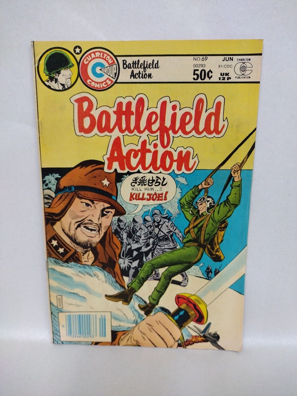 Battlefield Action (1971) Charlton Bronze Age War Comic Lot 66 67 68 69 71 73 78