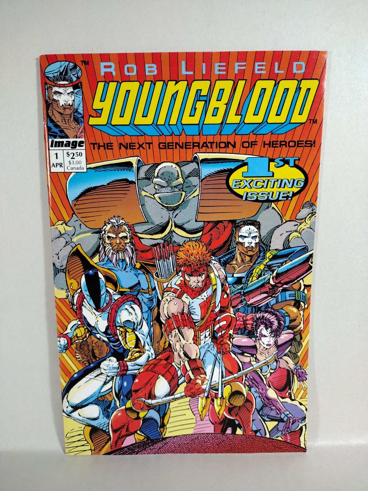Youngblood Vol 1 (1992) Image Comic Lot Set #1 2 3 4 5 6 7 8 9 10 W Cards VF-NM