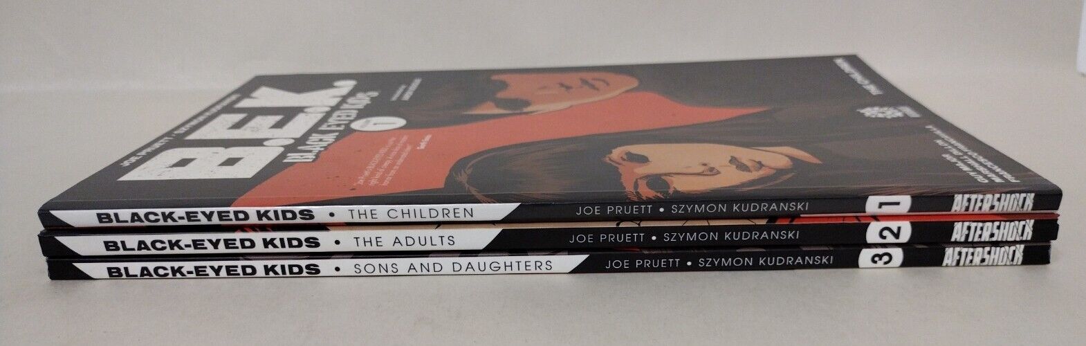 Black Eyed Kids (2016) Complete TPB Set Vol 1 2 3 Aftershock Paranormal SC New