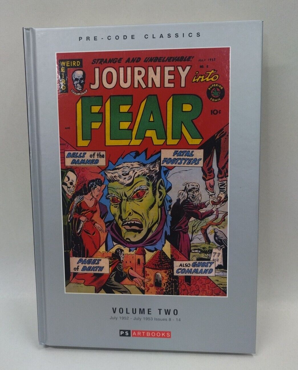 Journey Into Fear Vol 2 Hardcover Issues 8-14 Pre Code Horror ( New)