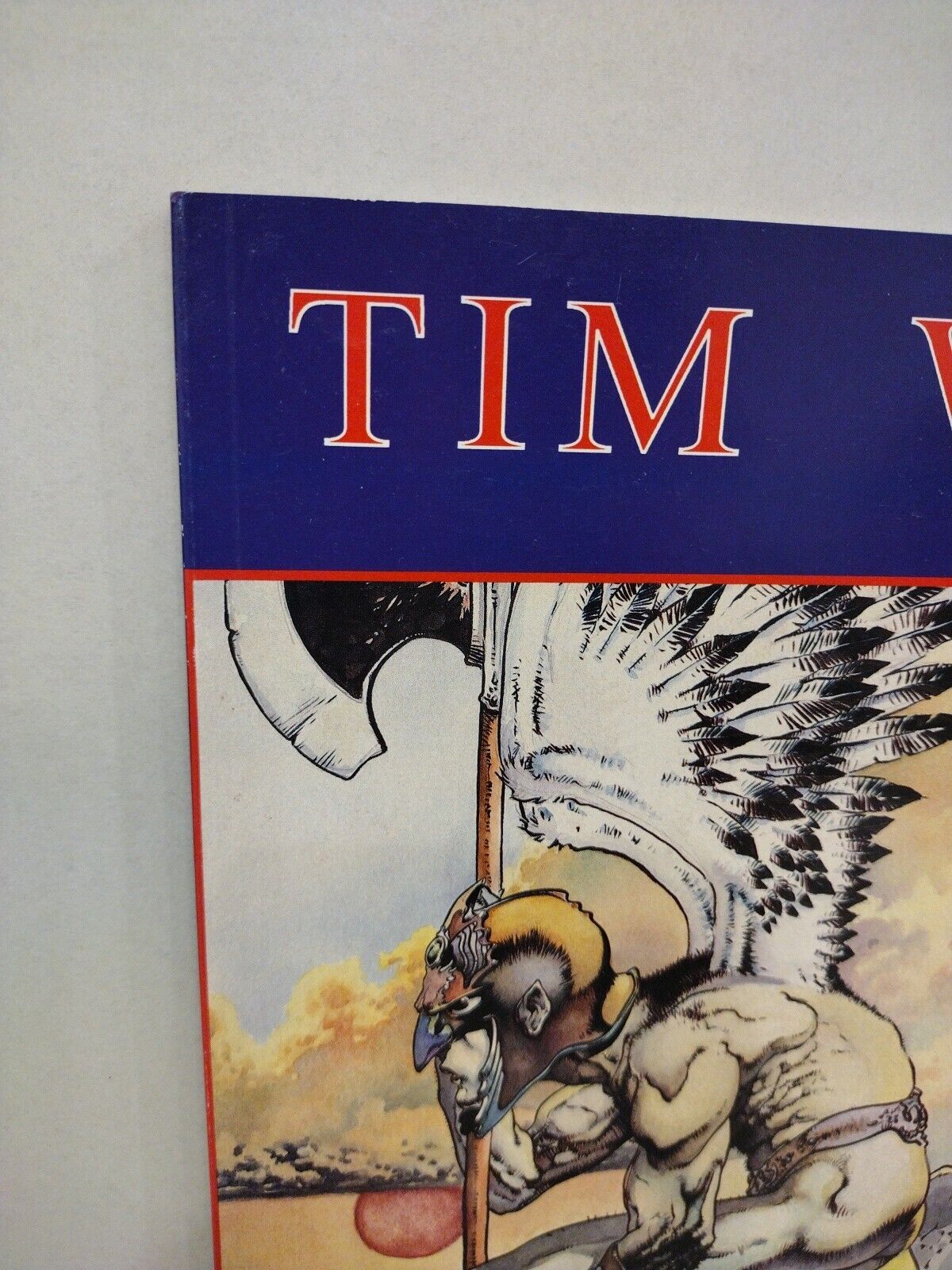 TIM VIGIL ARTWORKS 1976-1990 (1991) Rebel Studios Comic Art Book Faust+ Signed