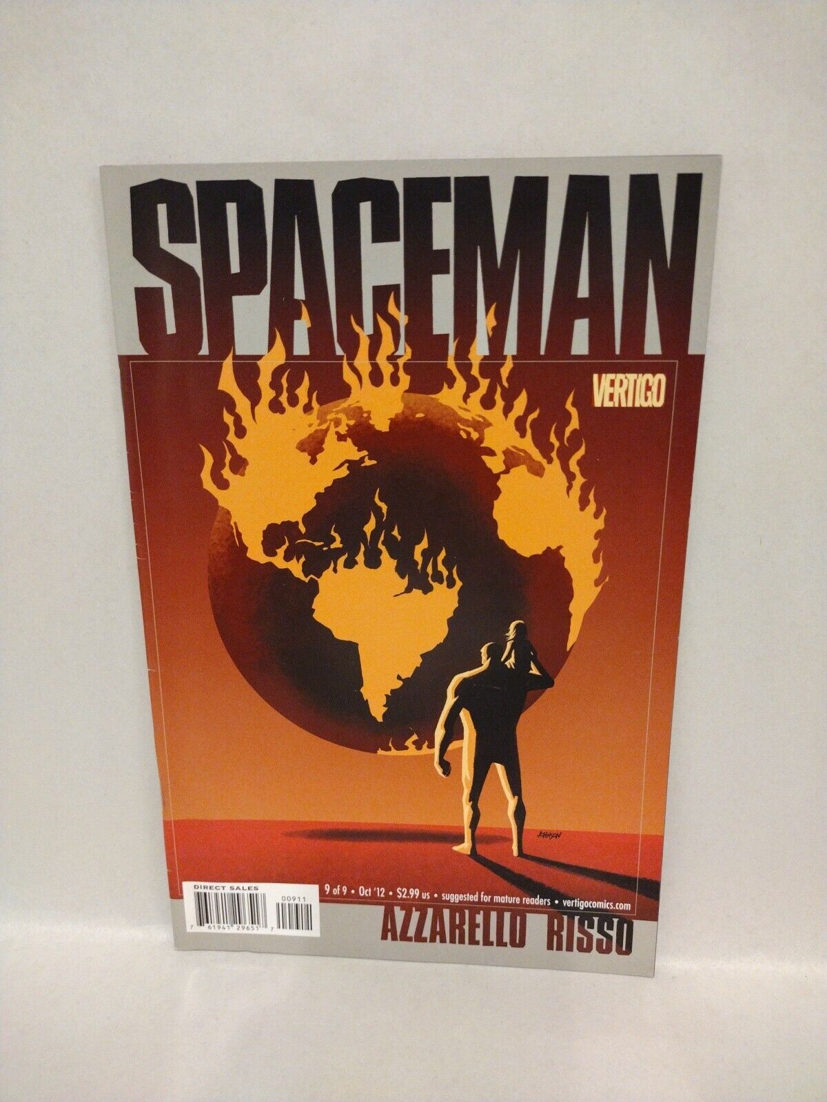 Spaceman (2011) Vertigo Comic Lot Set #1 2 3 4 5 6 8 9 Brian Azzarello Risso 