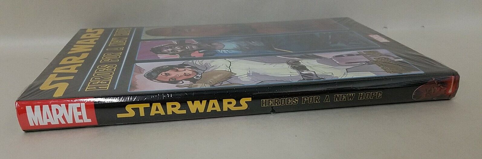 Star Wars Heroes For A New Hope Leia Lando Chewbacca Marvel HC New Sealed W Dent