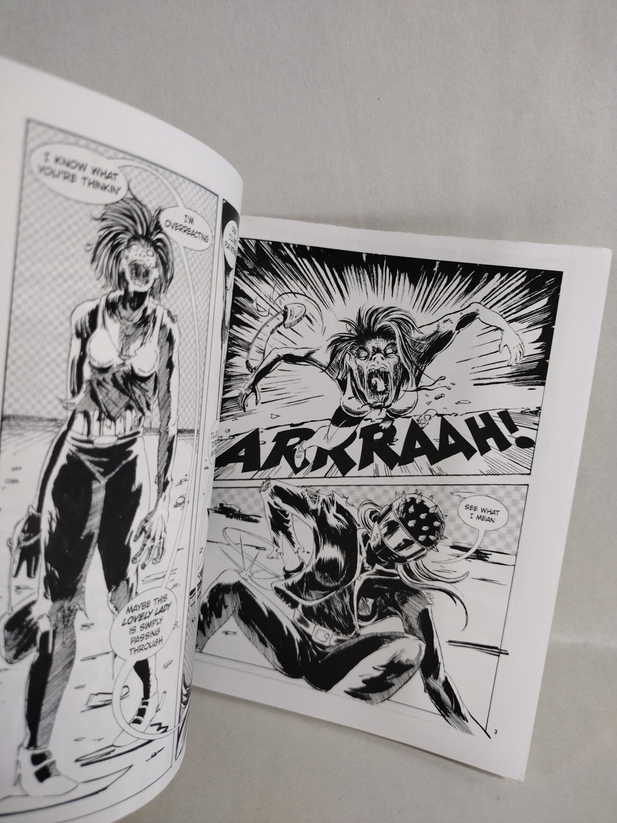 She That Kills The Dead FCBD 2024 Mini Comic Dave Castr Zombie Horror