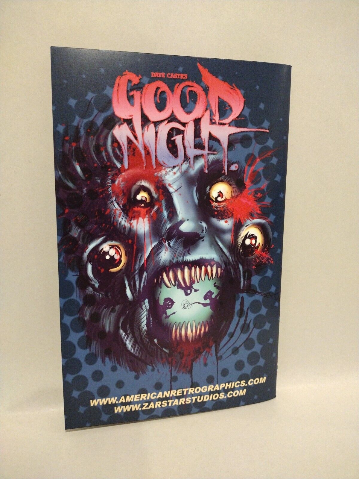 GOODNIGHT #1 (2022) ARG Sketch Cover Variant w Original Dave Castr Uzi Werewolf