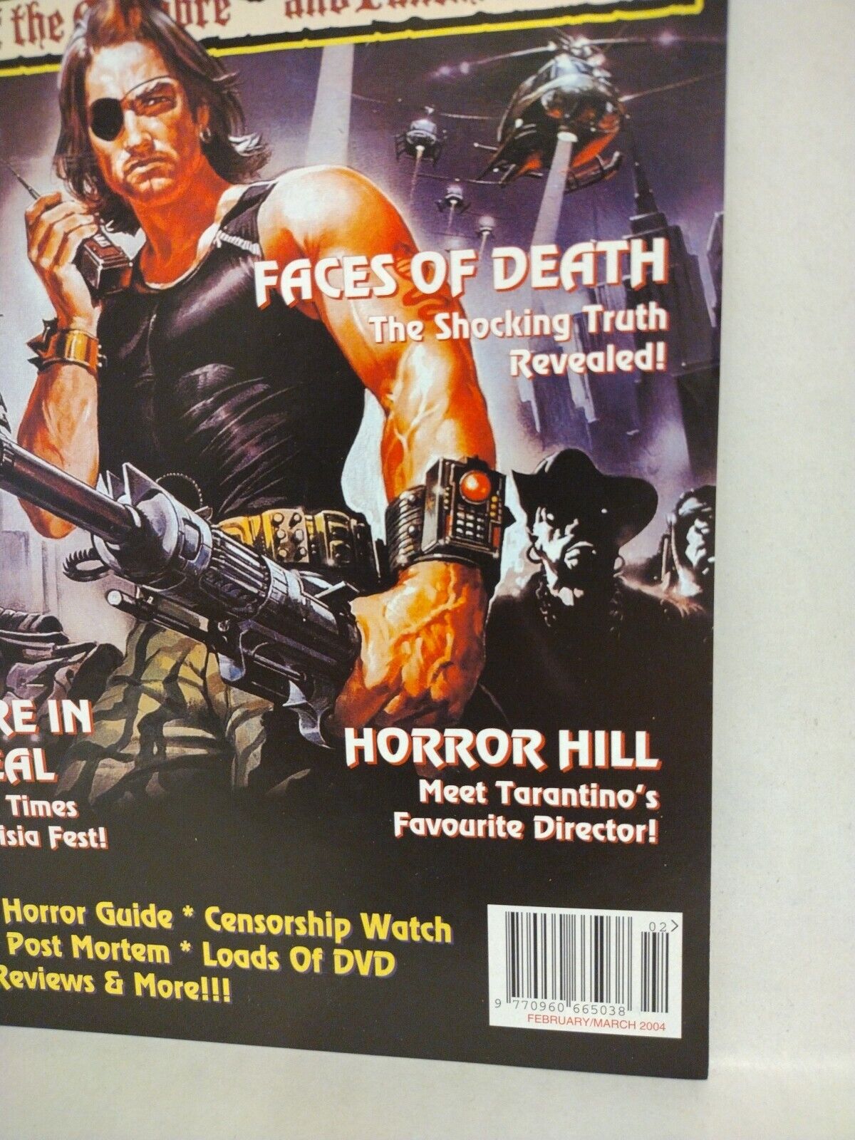 The Dark Side Magazine #107 (2004) Jack Hill Faces Of Death Escape From New York