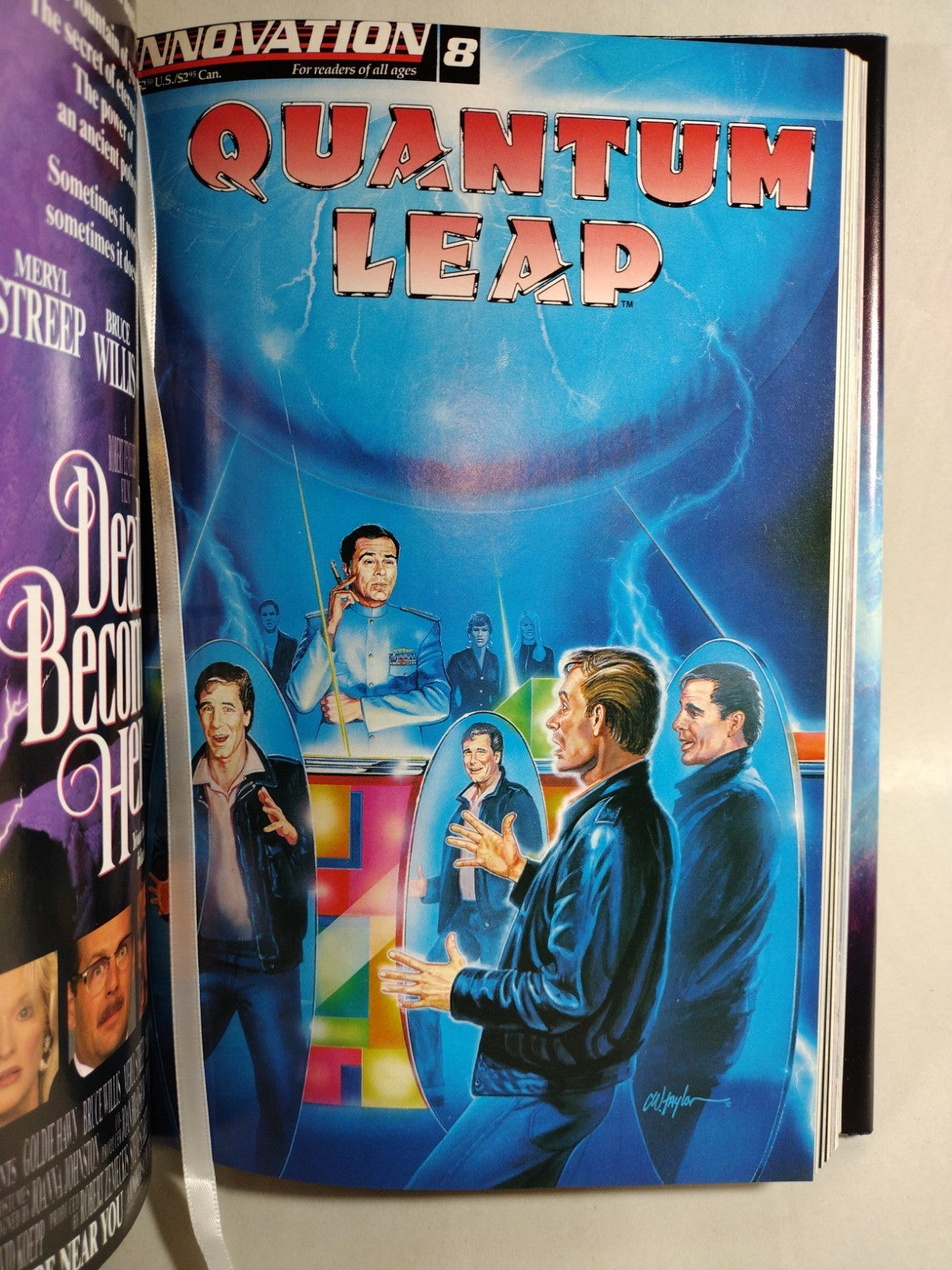 Quantum Leap Complete Collection (1991-1993) Custom Bound Innovation Comic HC