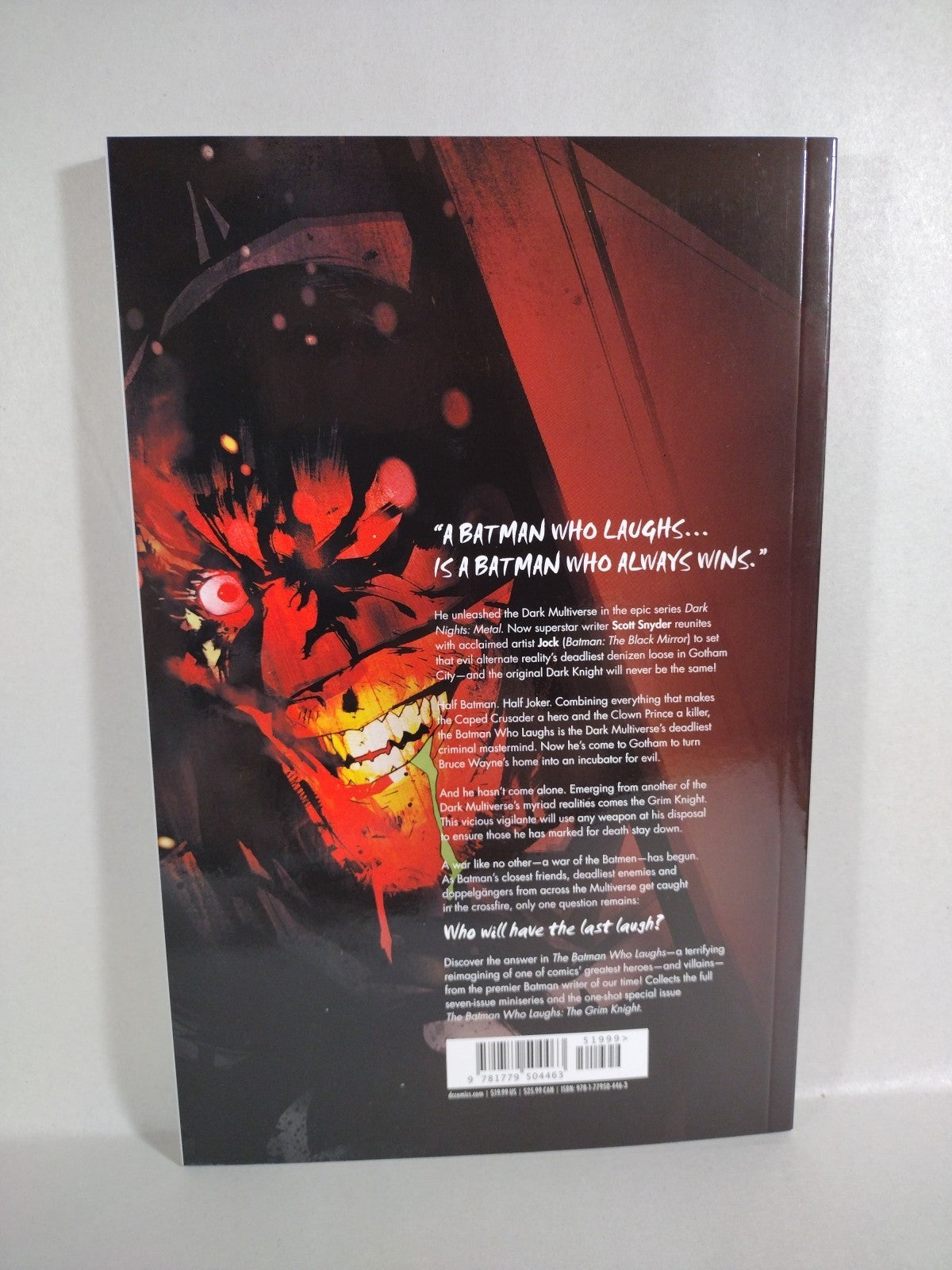 Batman Who Laughs (2021) DC TPB SC Scott Snyder Jock New