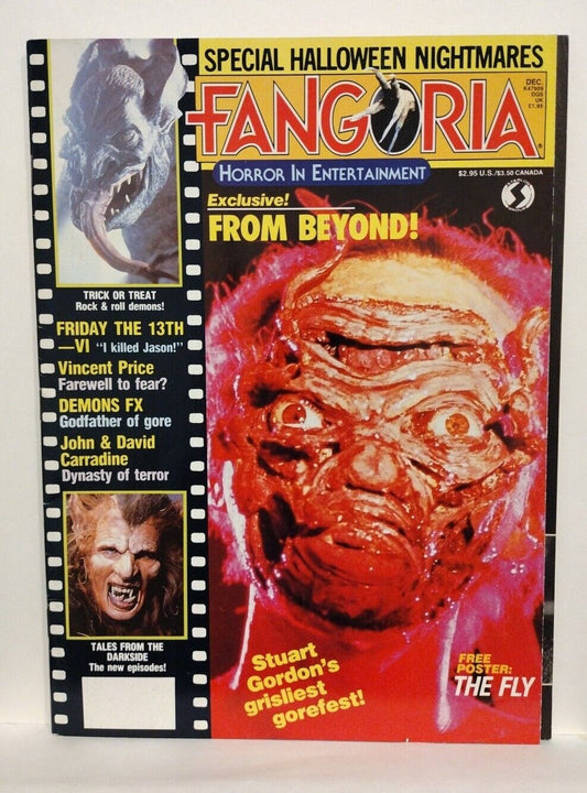 Fangoria Magazine #59 (1986) Starlog Demons From Beyond The Fly Tales Darkside