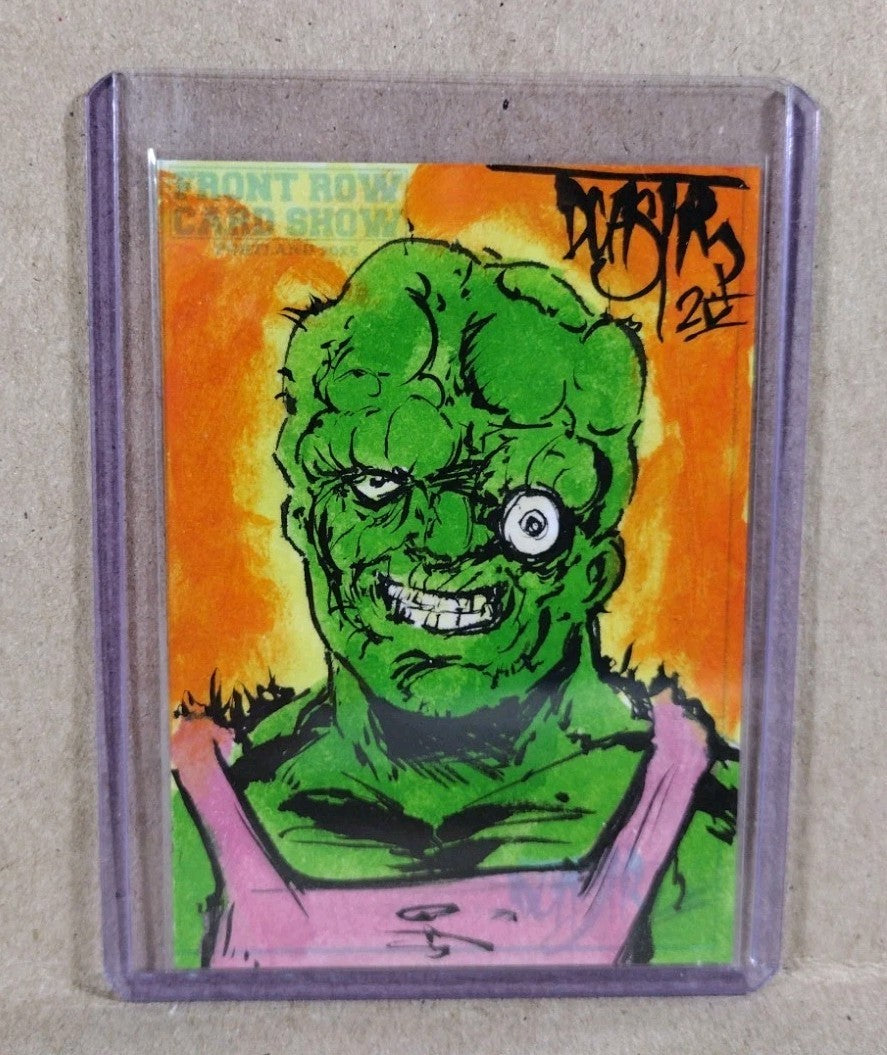 DCastr (2025) Front Row Show Exclusive Sketch Card W Original Toxic Avenger Art