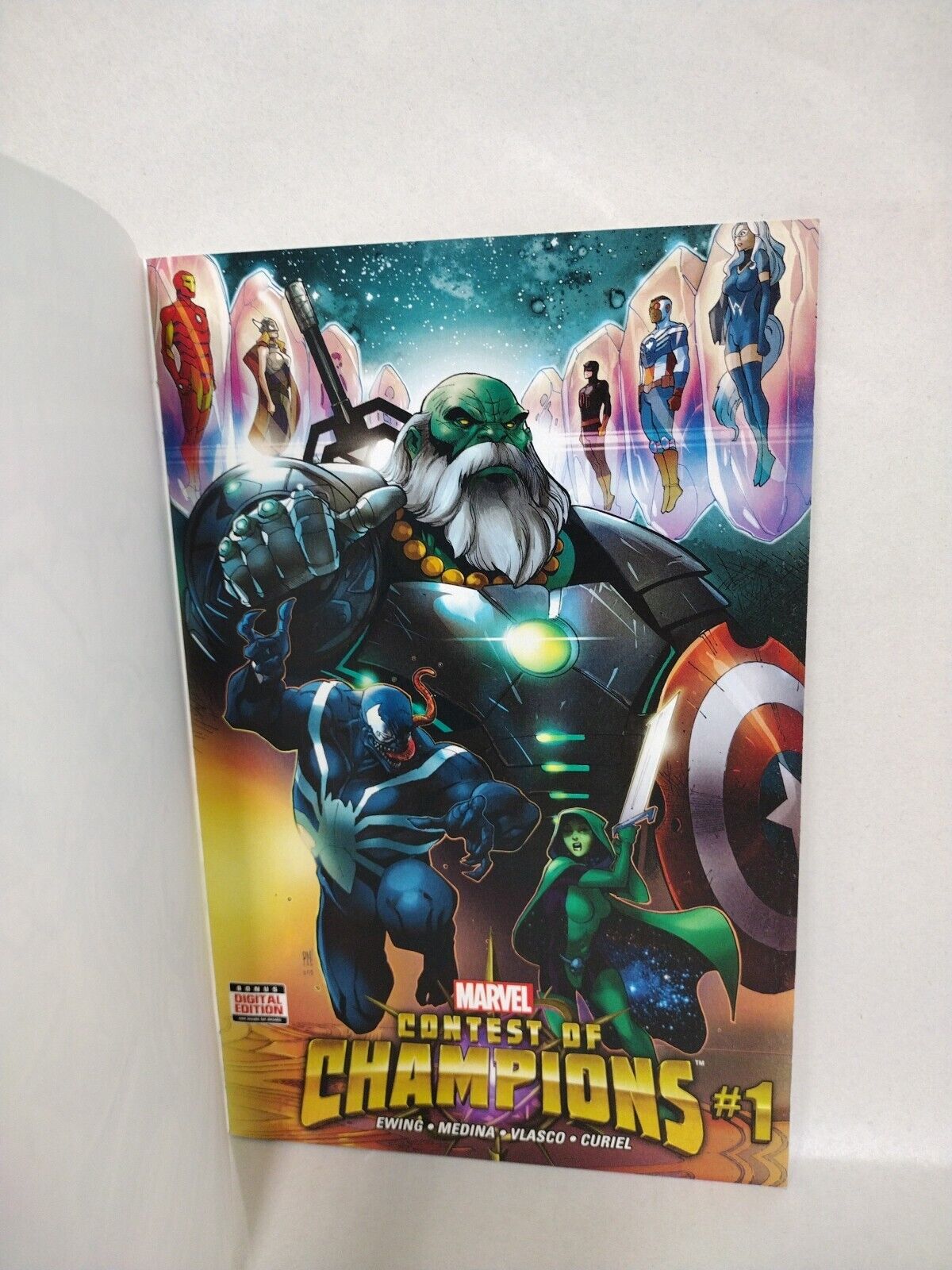 Contest Of Champions 1 2015 Marvel Sketch Variant W Original Deaths Head II Art