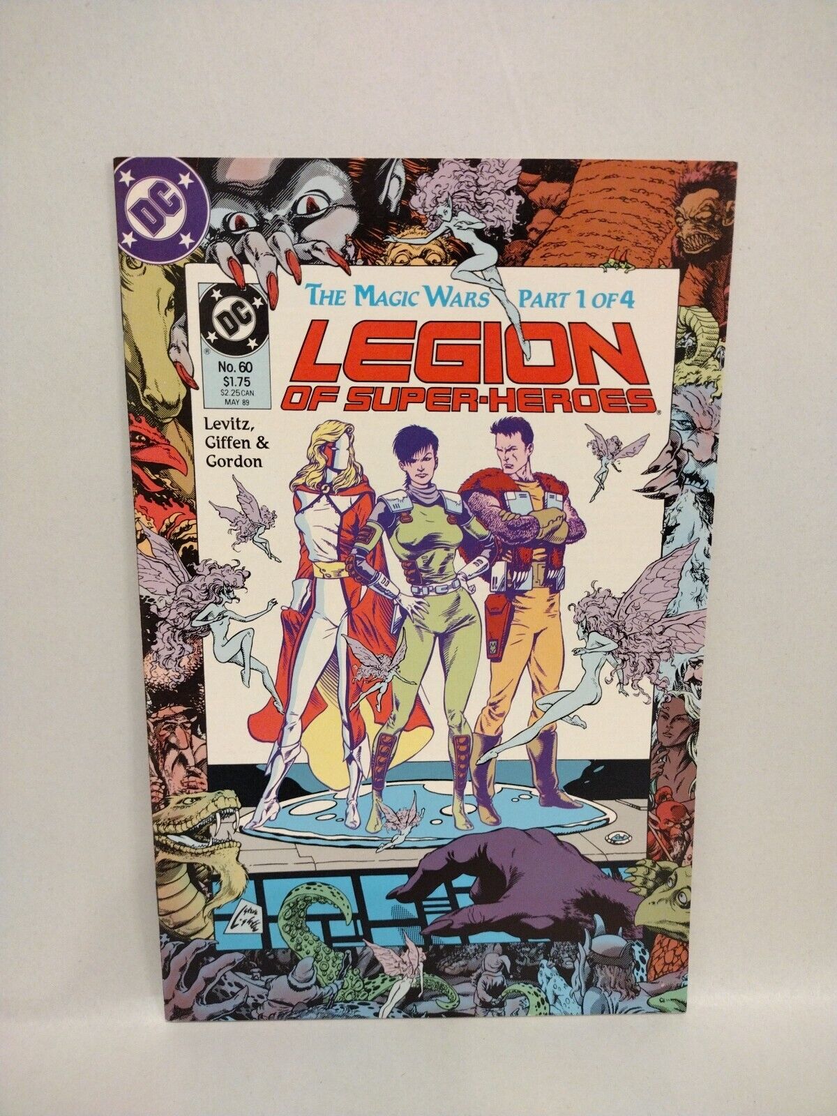 Legion Of Superheroes (1989) Complete DC Comic Magic Wars Story Arc #60 61 62 63