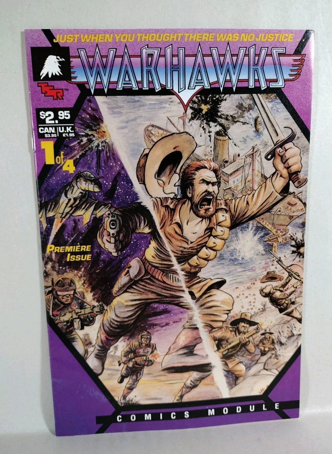 WARHAWKS (1990) Complete TSR Comic Module Series #1 2 3 4 VF-NM