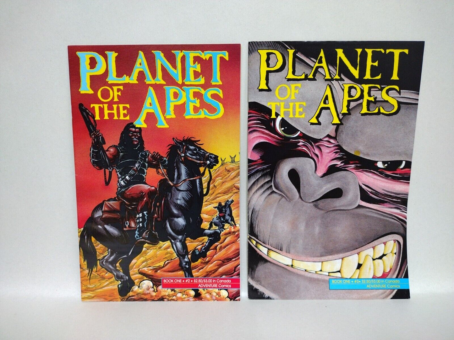 Planet Of The Apes 1990 Malibu Comic Lot Set #1 2 3 4 5 6 7 8 9 Charles Marshall