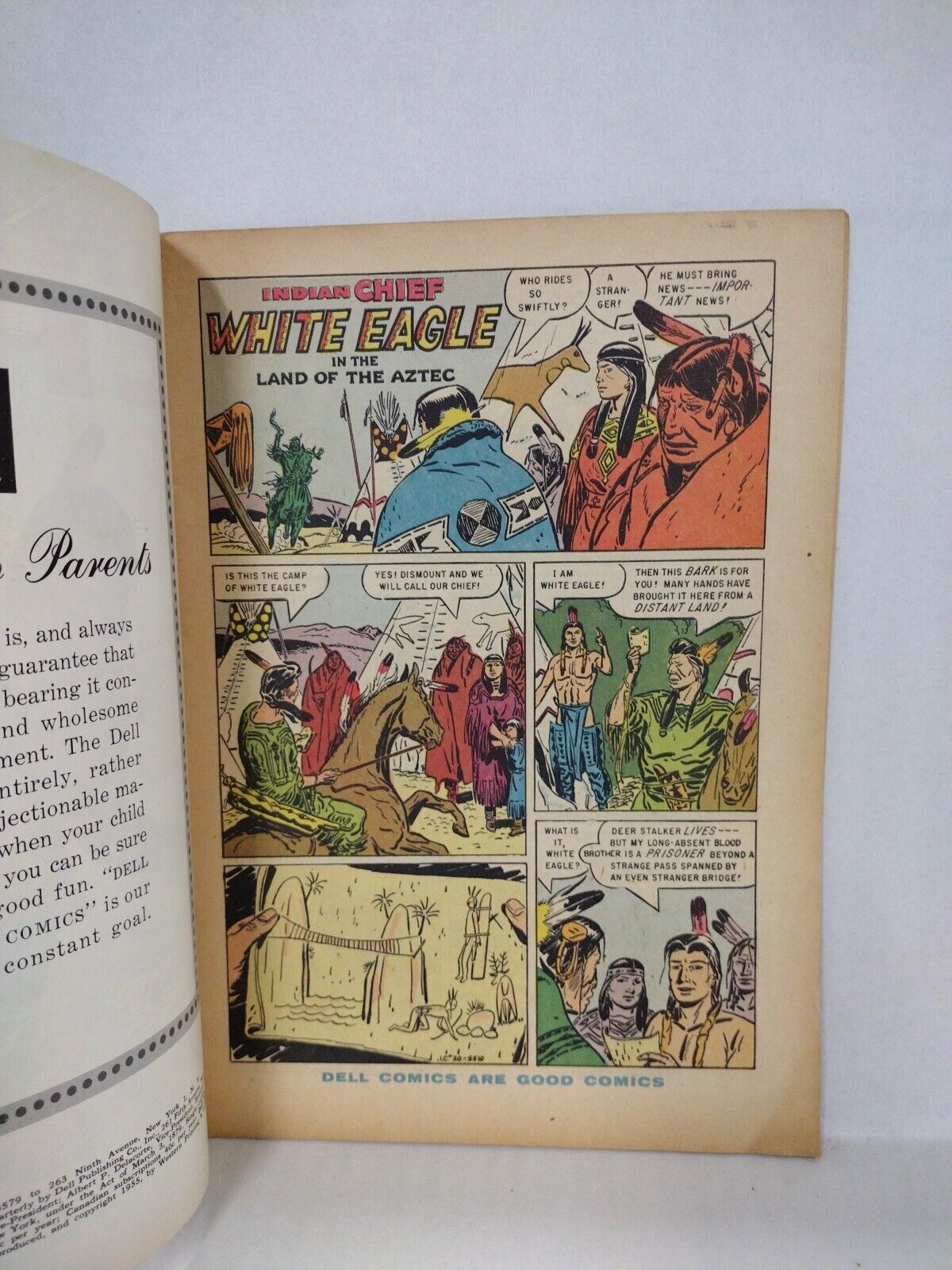 Indian Chief #20 (1955) Dell Comics John Daly 