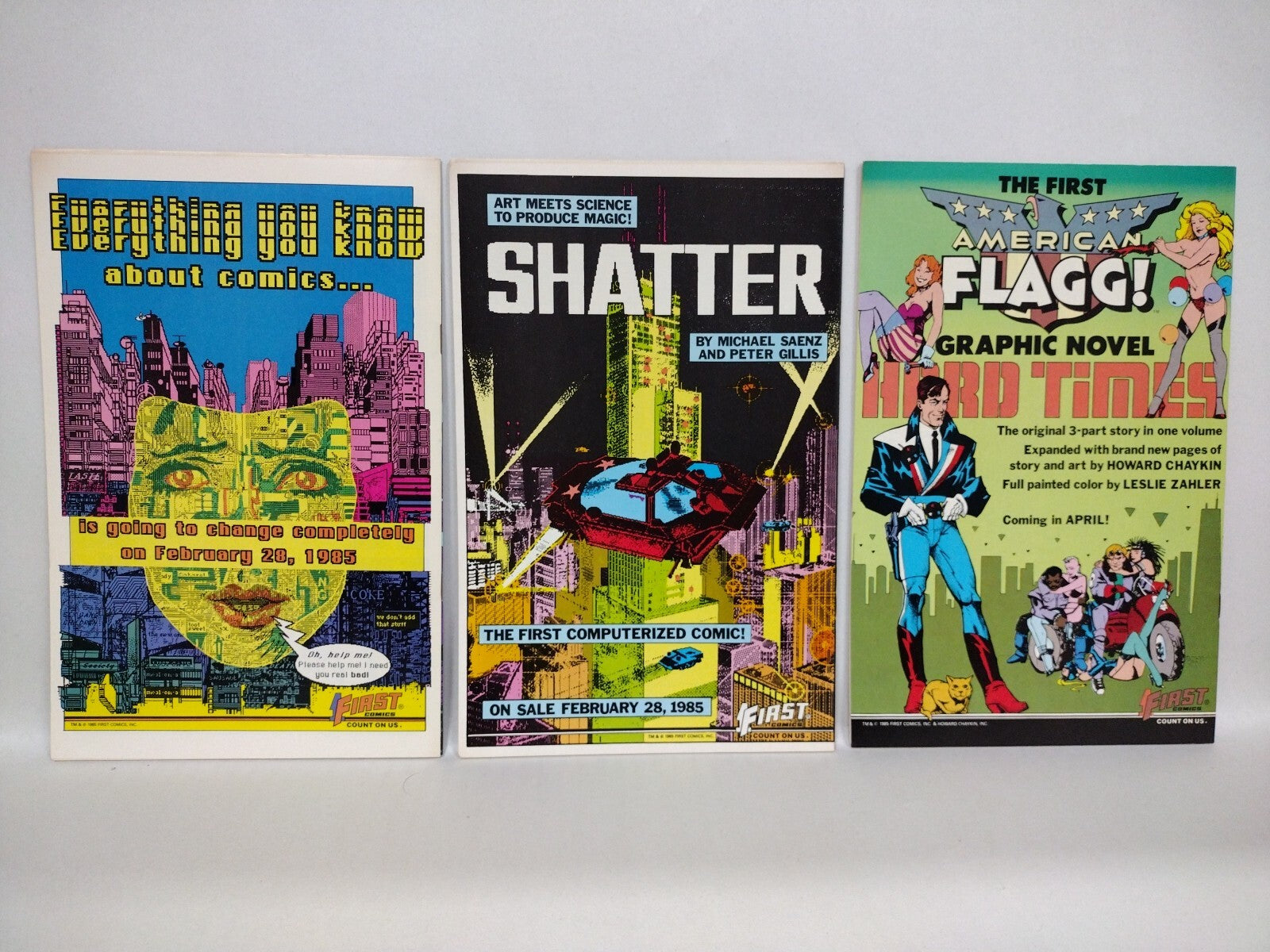 American Flagg (1983) First Comic Lot Set 1-6 8 9 11 14 15 19 23 25 39 41 46 48+
