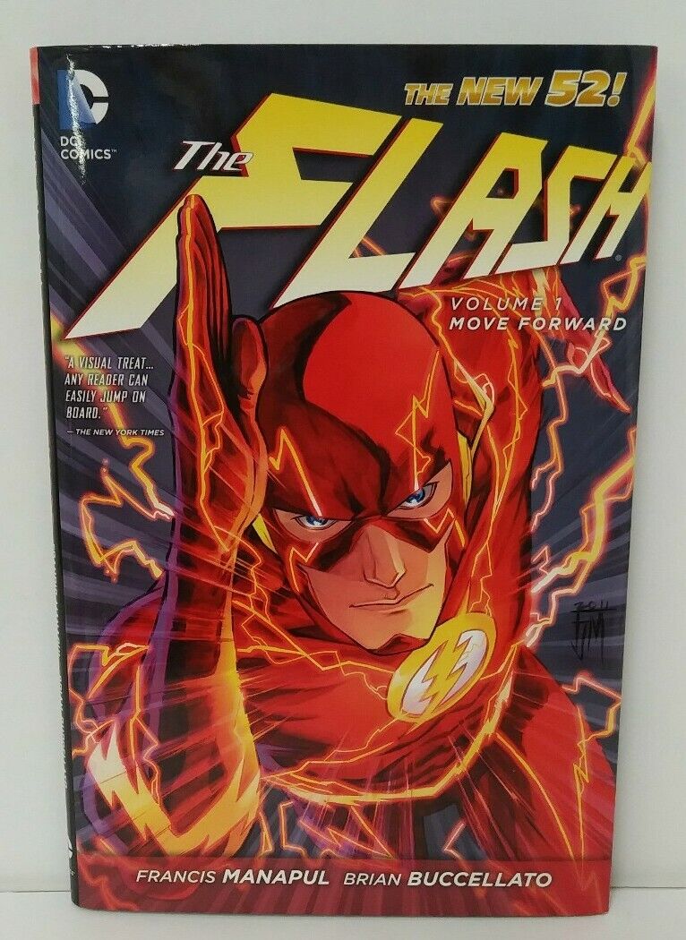 The Flash (2012) Vol 1 Move Forward DC Hardcover Francis Manapul Buccellato HC