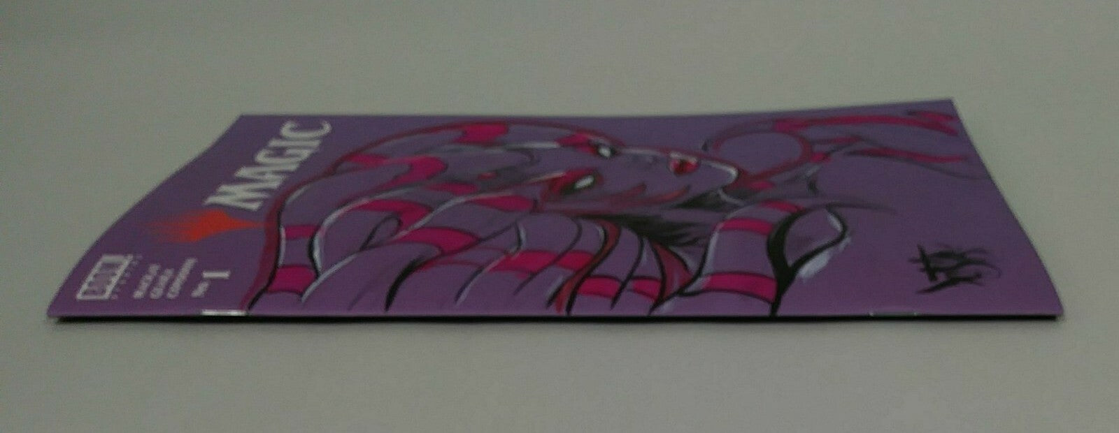 Magic #1 (2021)  Boom Sketch Cover Variant Comic W Original DCastr Art ARG MTG