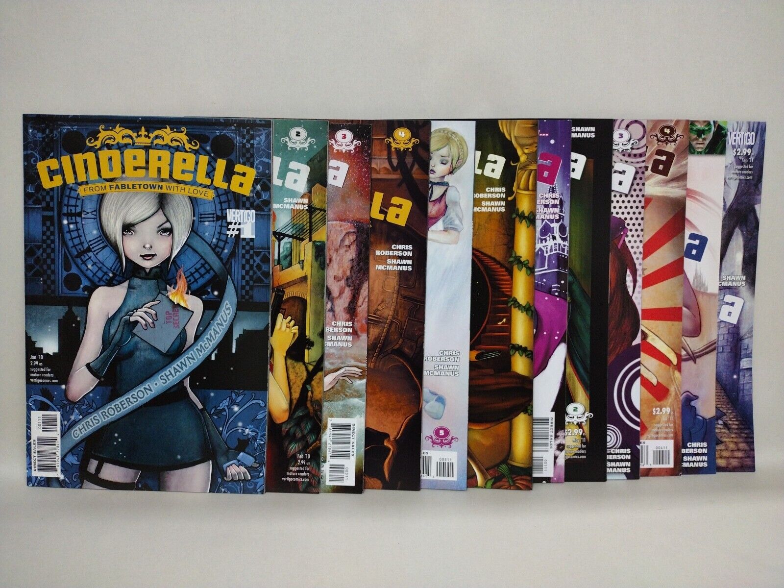 Cinderella Complete Vertigo Fables Are Forever & Fabletown With Love Comic Sets