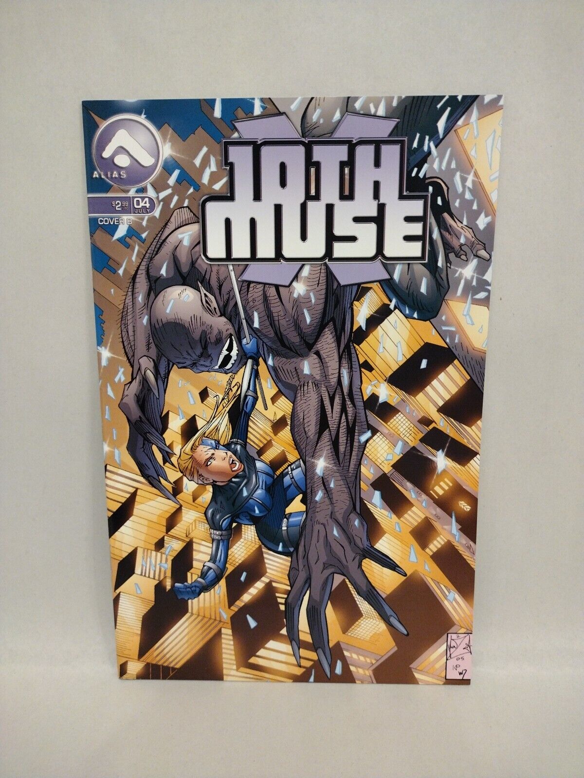 The Tenth Muse (2005) Alias Comic Lot Cover B Set #1 2 3 4 B Andy Park VF-NM