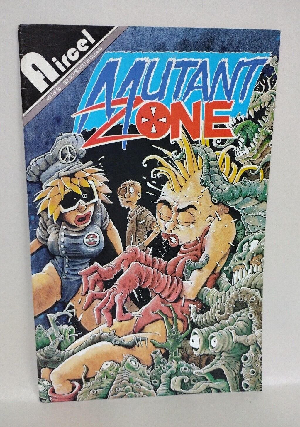 Mutant Zone (1991) Aircel Comic Lot Set #2 3 Of 3 Dave Cooper Horror