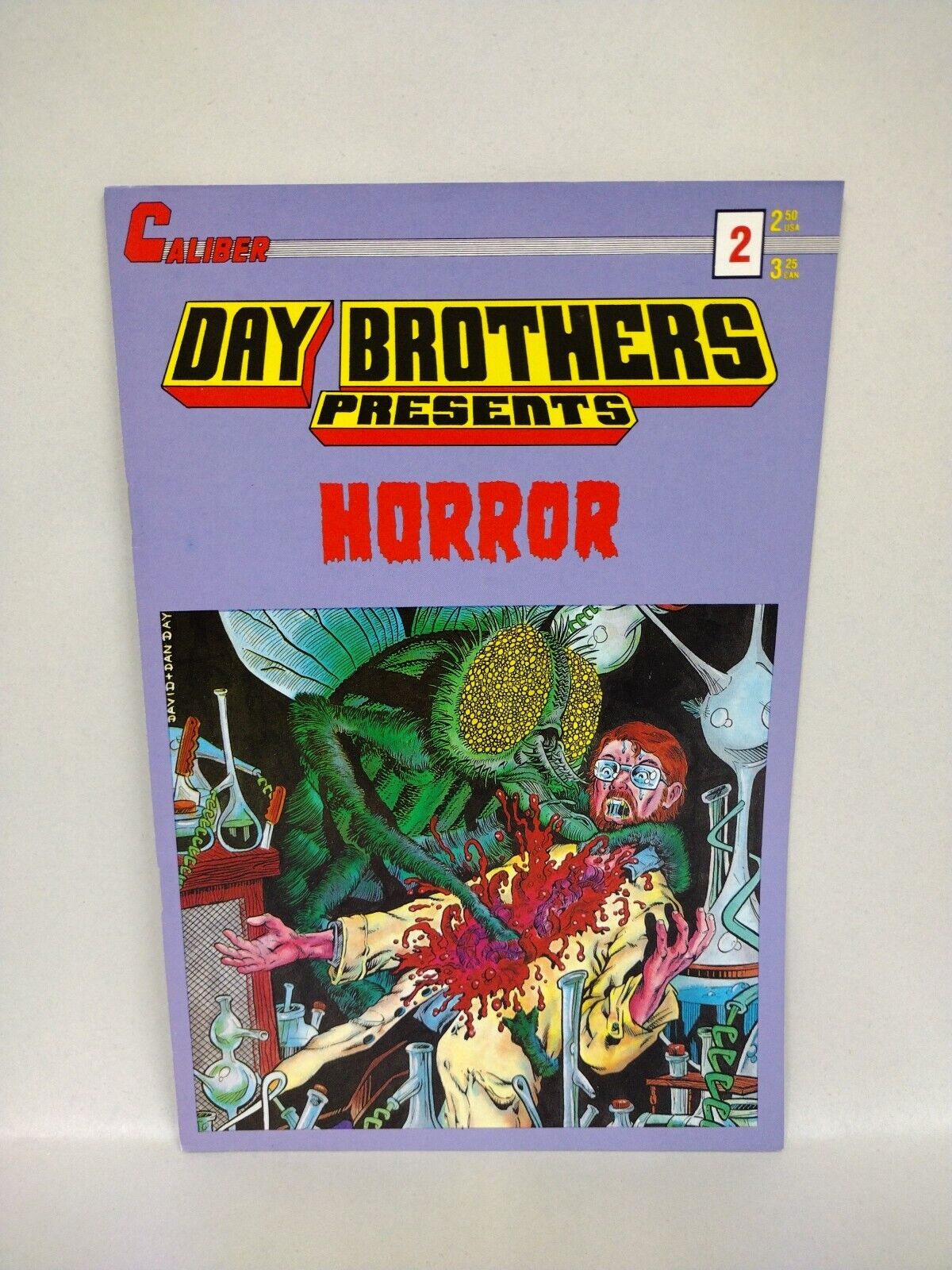 Compet Calier Day Brothers Present (1990) Complete Caliber Comic Series #1 2 3 4 Hor ...
