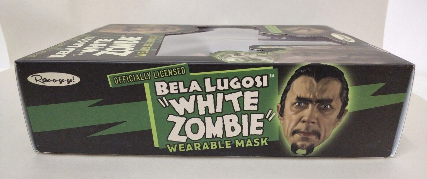 Bela Lugosi White Zombie Wearable Mask (2021) Crypt Color Retro A Go Go New