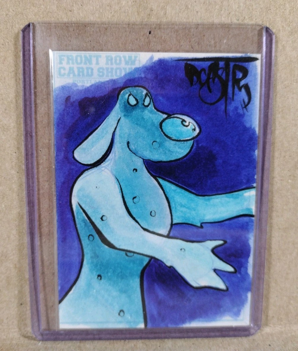 DCastr (2025) Front Row Show Exclusive Sketch Card W Original Liquidator Art